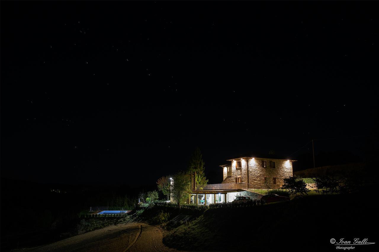 古比奥 Agriturismo La Cima酒店 外观 照片