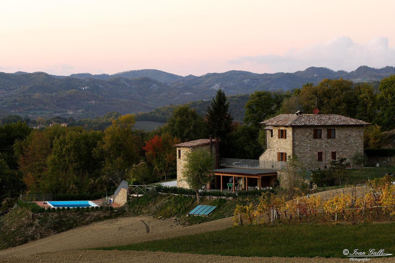 古比奥 Agriturismo La Cima酒店 外观 照片